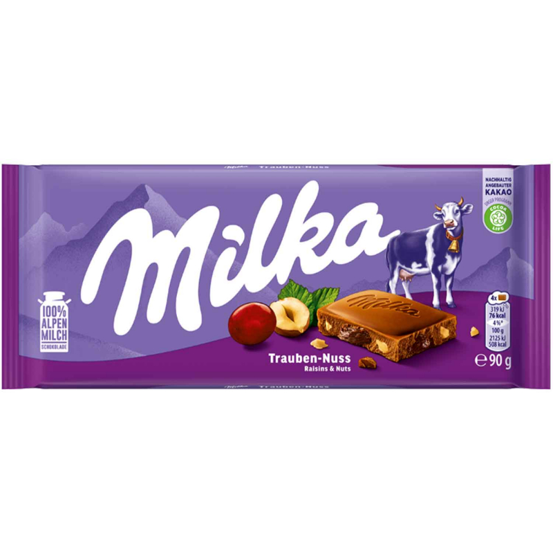  Milka Trauben-Nuss 90g 