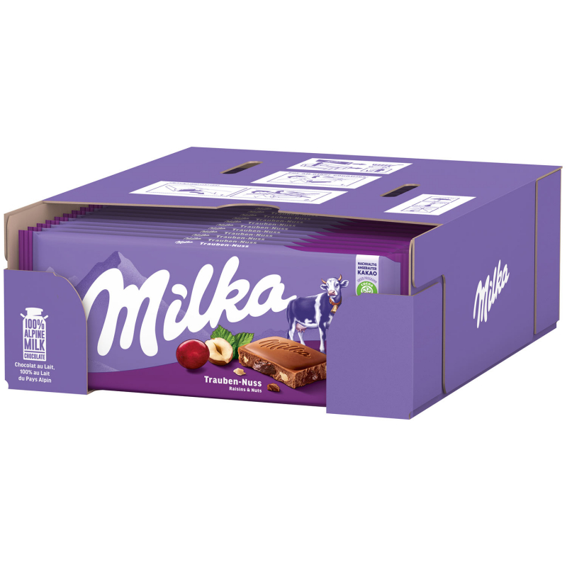  Milka Trauben-Nuss 90g 