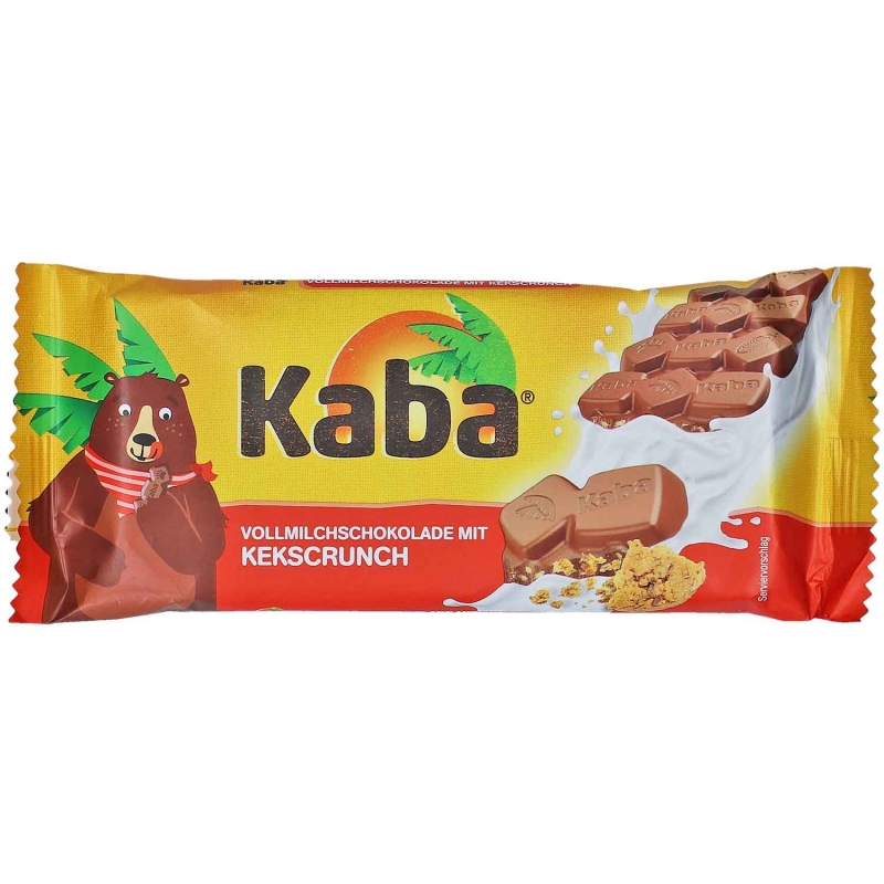  Kaba Vollmilchschokolade mit Kekscrunch 90g 