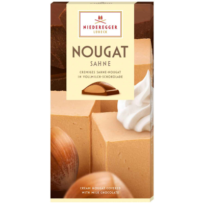  Niederegger Nougat Sahne Tafel 100g 