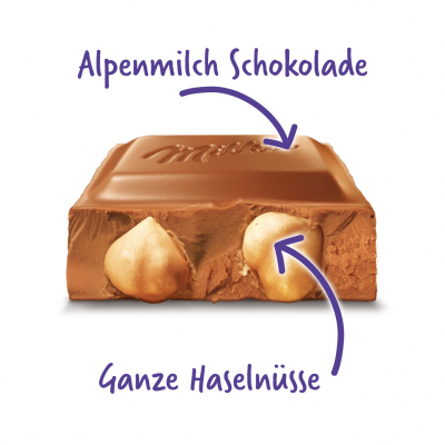  Milka Mmmax Ganze Haselnüsse 250g 
