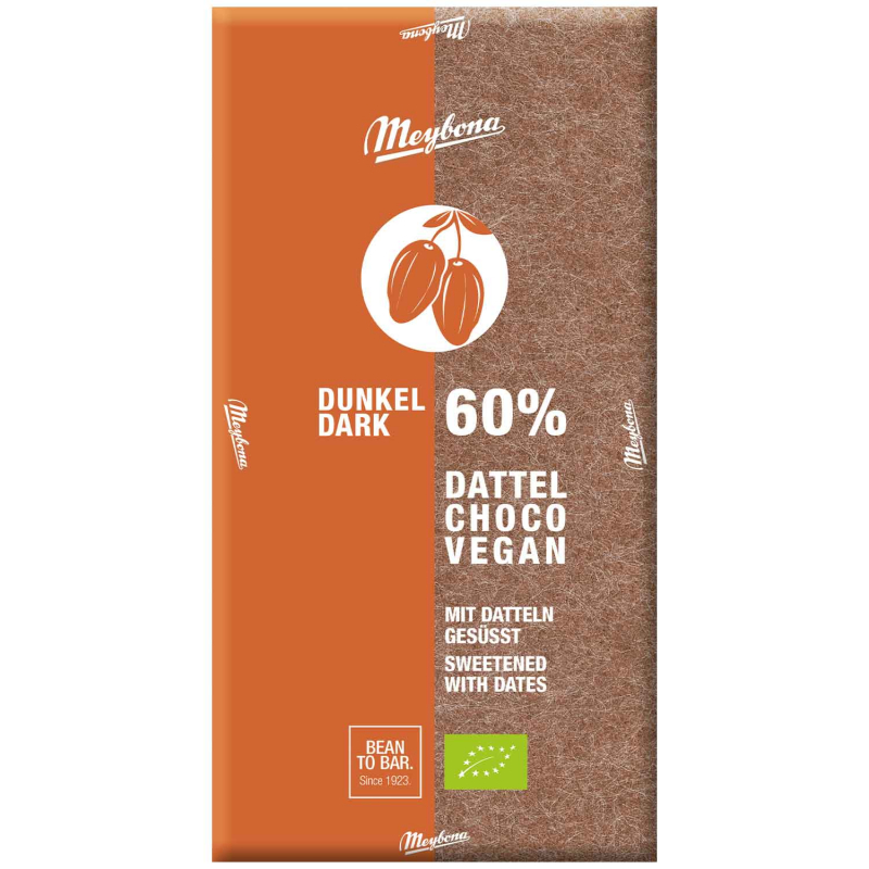  Meybona Dattel Choco Vegan 60% Bio 80g 