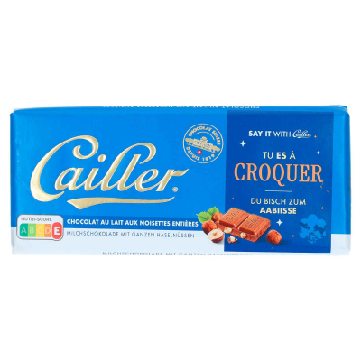  Cailler Lait Noisettes Entières 100g 