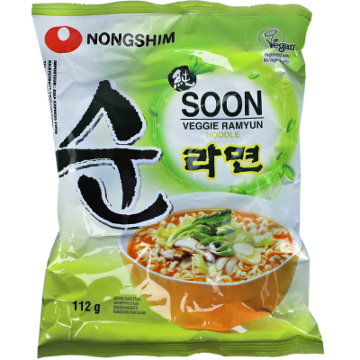  Nongshim Instantnudeln Soon Veggie Ramyun 112g 