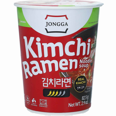  Jongga Kimchi Ramen Noodle Soup 82,5g 
