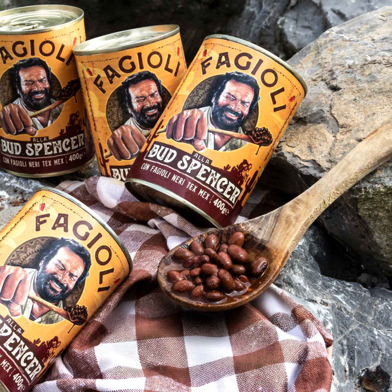  Bud Spencer Con Fagioli Neri Tex Mex 400g 