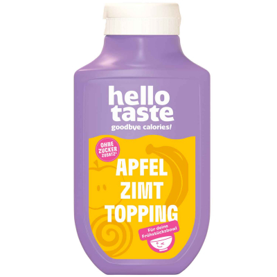  hellotaste Apfel Zimt Topping 250ml 