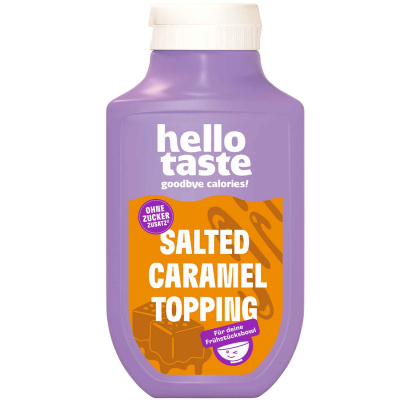  hellotaste Salted Caramel Topping 250ml 