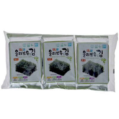  Garimi Seetang Snack Natural Olive Oil Laver 3er 