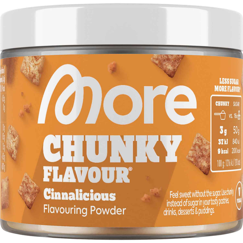  More Chunky Flavour Geschmackspulver Cinnalicious 90g 