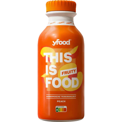  yfood Trinkmahlzeit Fruity Peach 500ml 