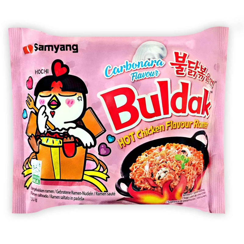  Samyang Buldak Ramen Hot Chicken Carbonara 5x130g 