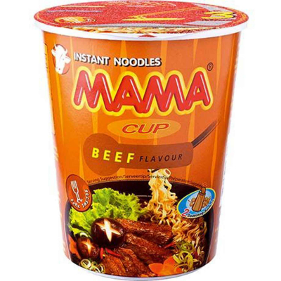  MAMA Oriental Style Instant Noodles Beef Cup 70g 