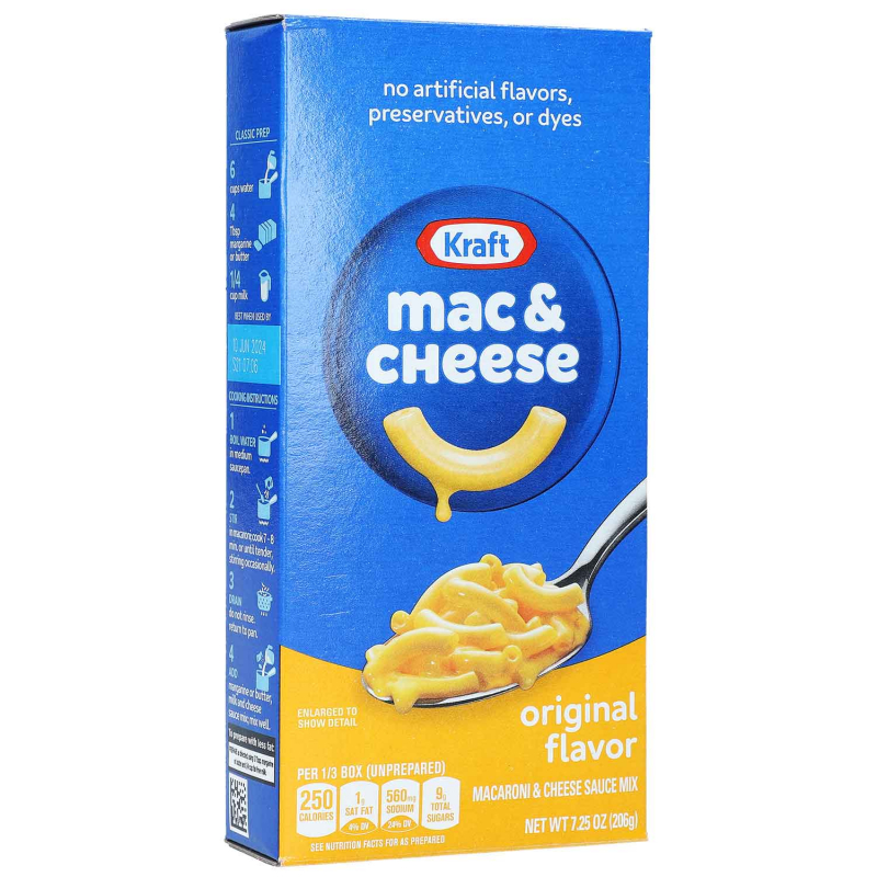  Kraft Mac & Cheese 206g 
