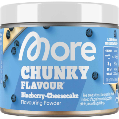  More Chunky Flavour Geschmackspulver Blueberry-Cheesecake 90g 