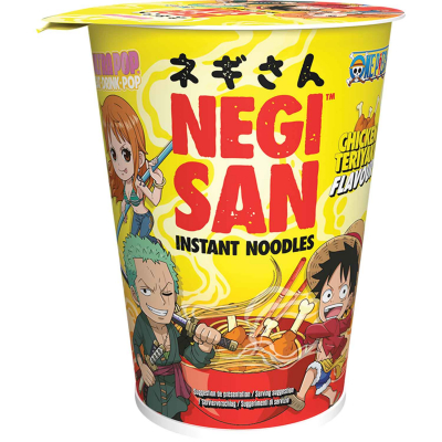  One Piece Negisan Instant Noodles Chicken Teriyaki 65g 