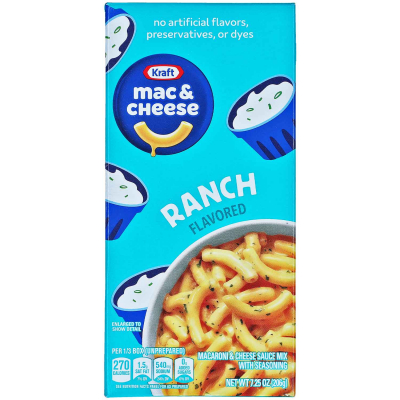  Kraft Mac & Cheese Ranch 206g 