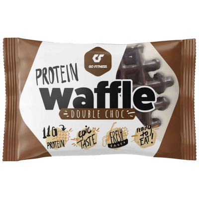 Go Fitness Protein Waffle Double Choc 50g