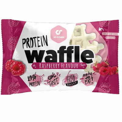 Go Fitness Protein Waffle Raspberry 50g