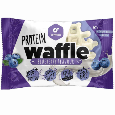 Go Fitness Protein Waffle Blueberry 50g