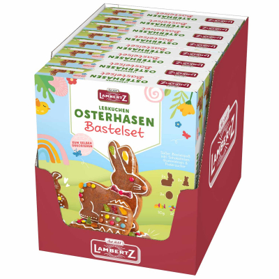Lambertz Lebkuchen Osterhasen Bastelset 770g