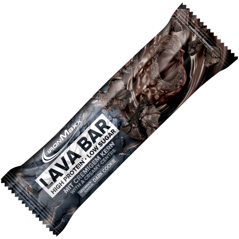 IronMaxx Lava Bar High Protein Dark Cookie 18x40g