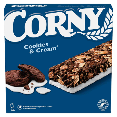 Corny Cookies & Cream 6x23g
