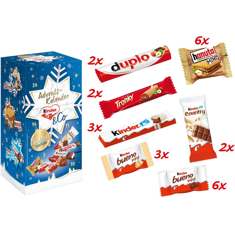 kinder & Co. Classic adventi naptár