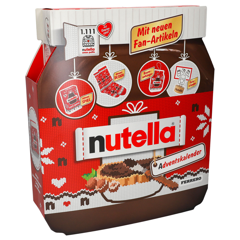 nutella adventi naptár