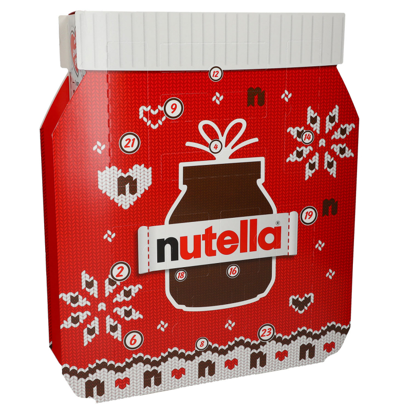 nutella adventi naptár