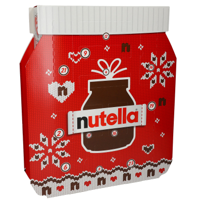 nutella adventi naptár