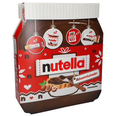 nutella adventi naptár