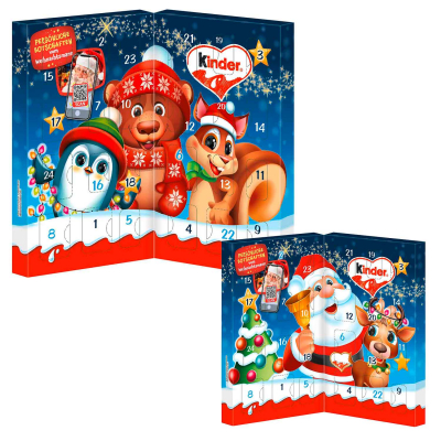 kinder Mix Klapp adventi naptár
