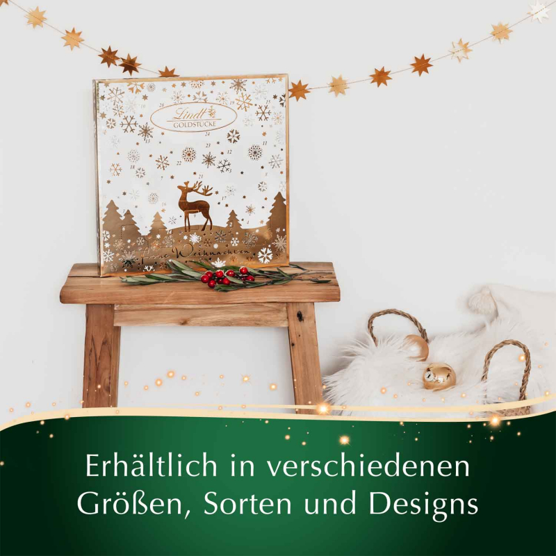 Lindt Goldstücke adventi naptár