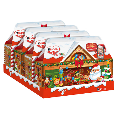 kinder Mix 3D-Haus adventi naptár