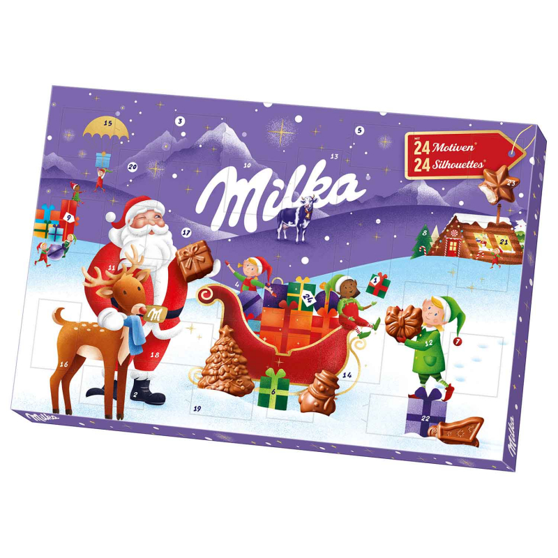 Milka adventi naptár groß
