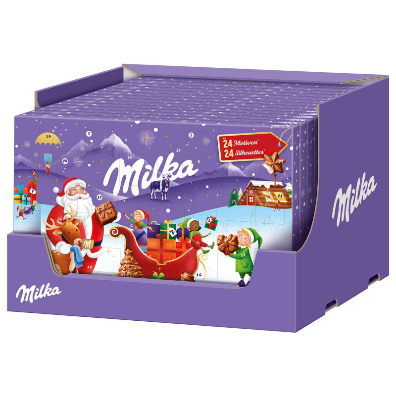 Milka adventi naptár groß
