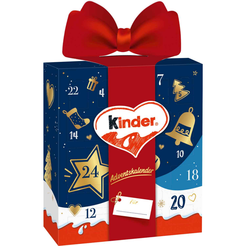 kinder Mix Geschenk adventi naptár
