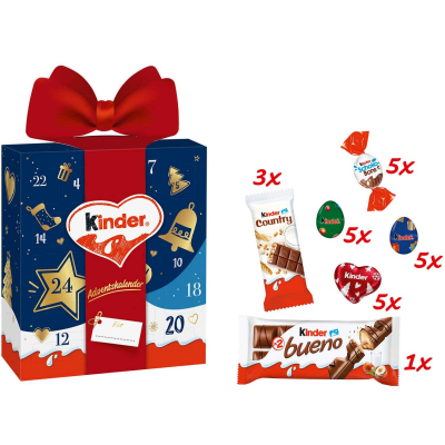 kinder Mix Geschenk adventi naptár