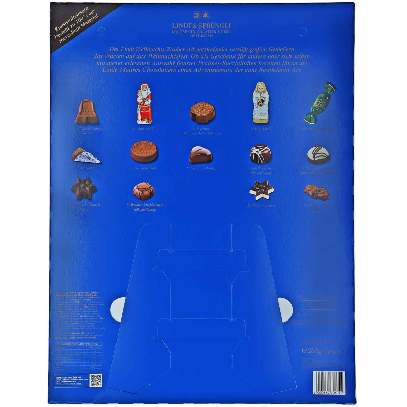Lindt Weihnachts-Zauber adventi naptár