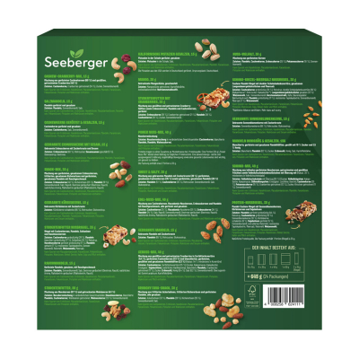 Seeberger adventi naptár 'O du fröhliche Snackzeit'