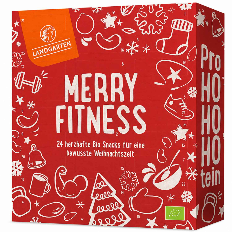 Landgarten Bio Merry Fitness adventi naptár