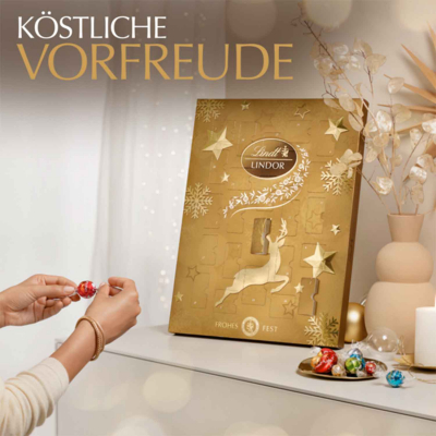 Lindt Lindor adventi naptár