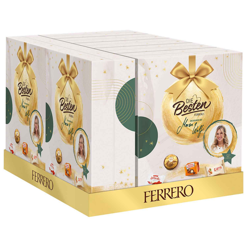 Die Besten von Ferrero Designed by Influencerin Maren Wolf adventi naptár