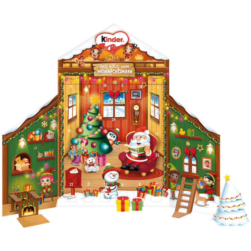 kinder Nordpol Haus adventi naptár