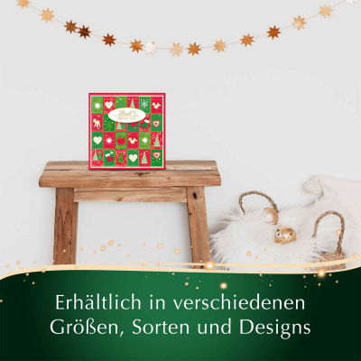 Lindt Frohes Fest Mini Tisch adventi naptár