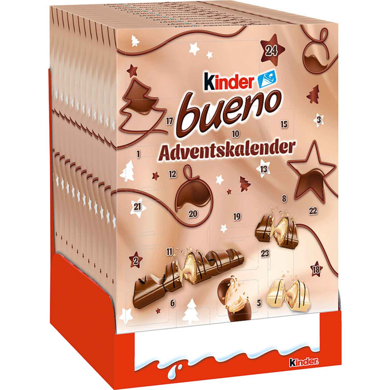 kinder bueno adventi naptár