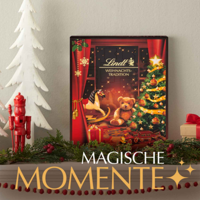 Lindt Weihnachts-Tradition adventi naptár