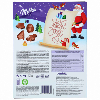 Milka adventi naptár klein