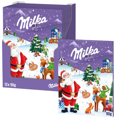 Milka adventi naptár klein
